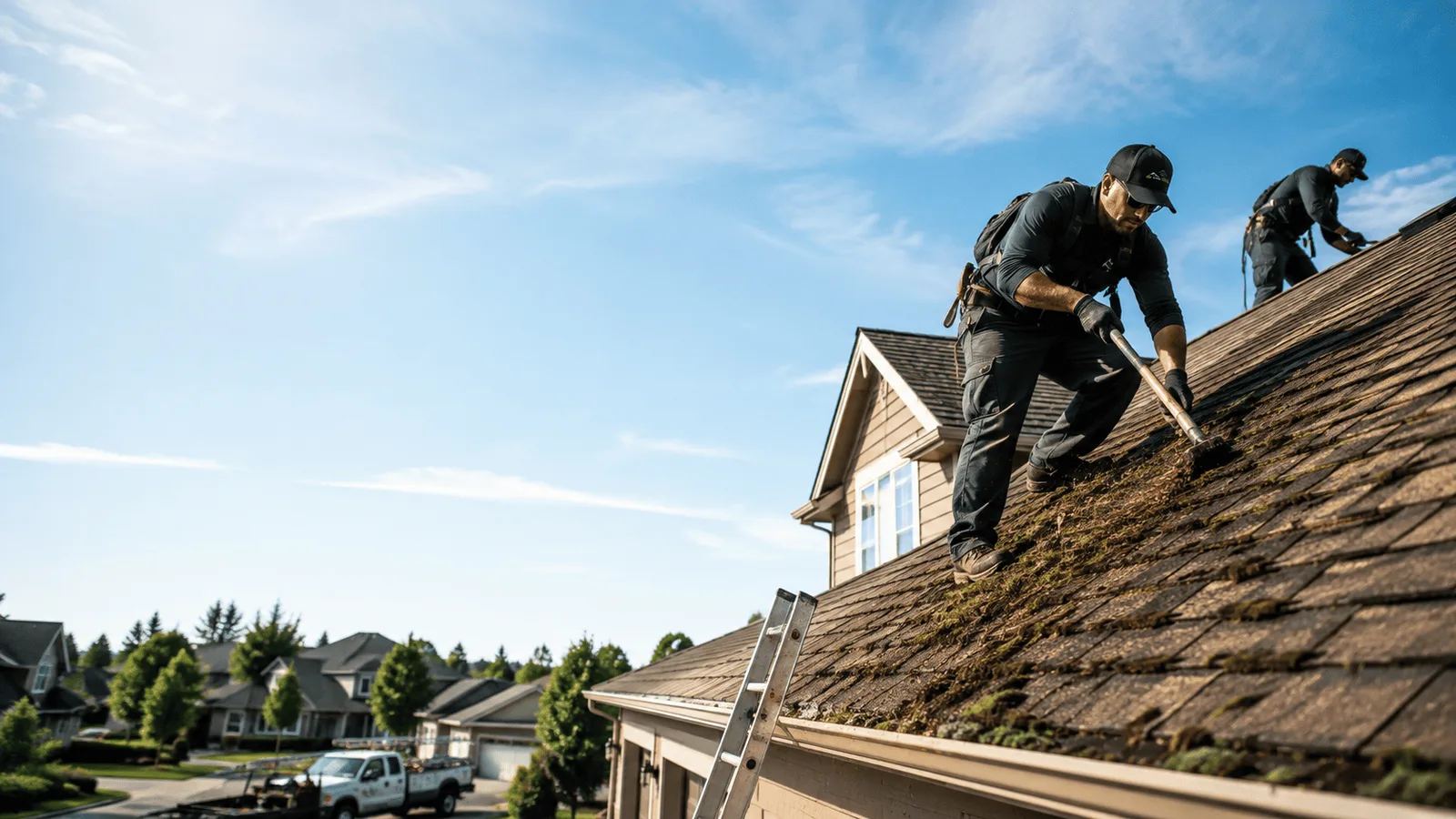 Roof Moss Removal in Colts Neck, NJ near me